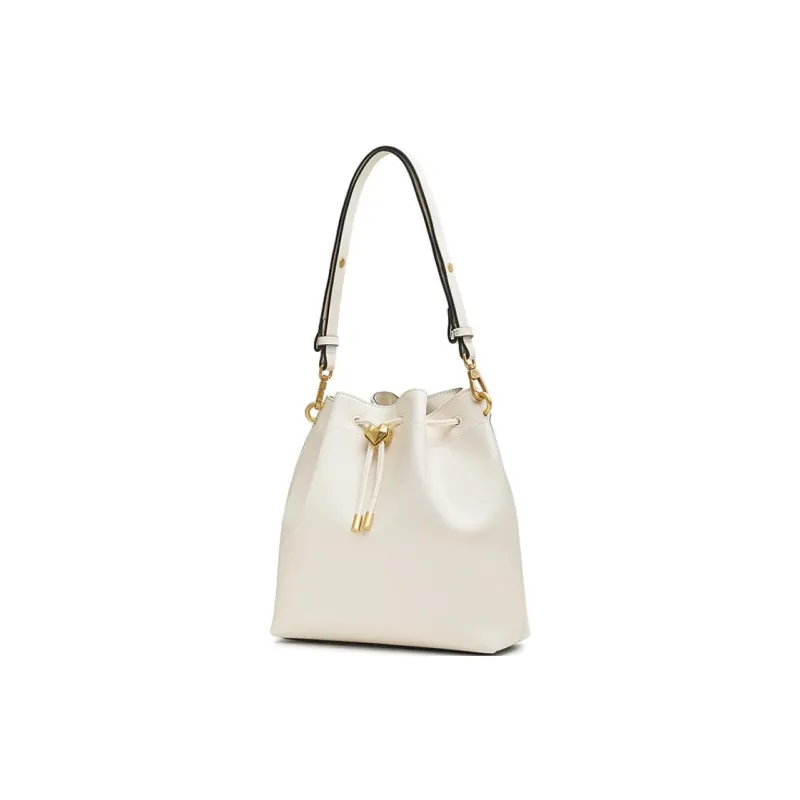 Tata Artificial Leather Bucket Bag, Shoulder Bag Medium Size Women's Multicolor-1