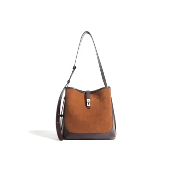 COURONNE Anti velvet Cowhide Underarm Crossbody Bag, Shoulder Bag Regular Women's Multicolor