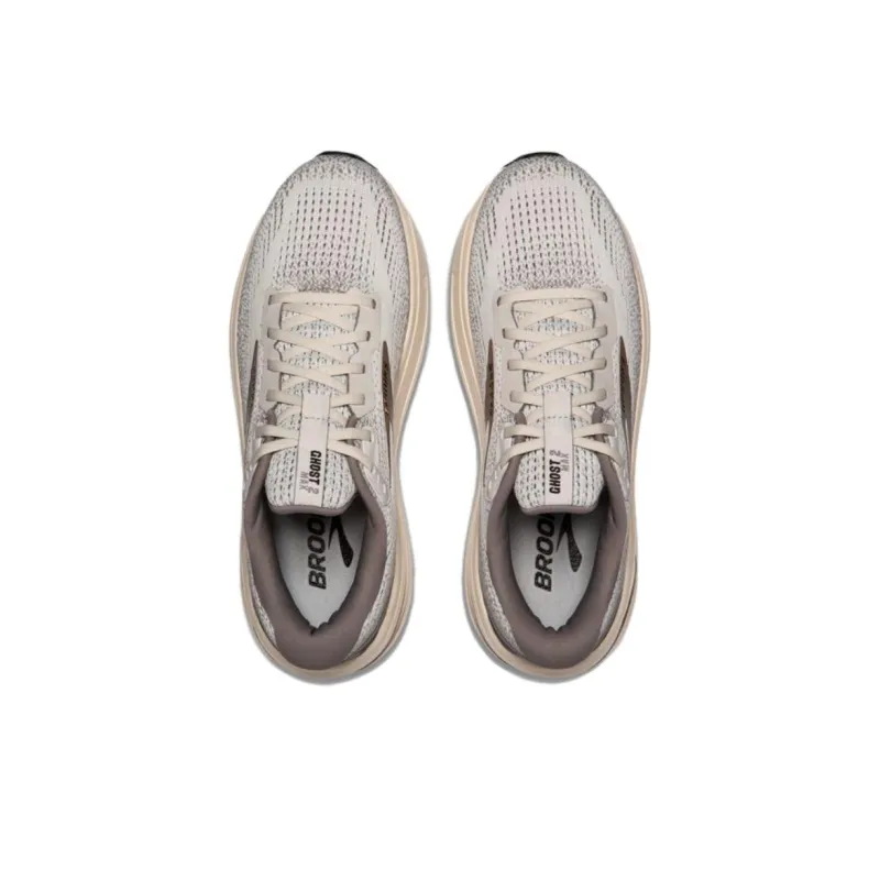 Brooks Anti-Slip Wear-Resistant Low-Top Running Shoes Men's White Gray-2