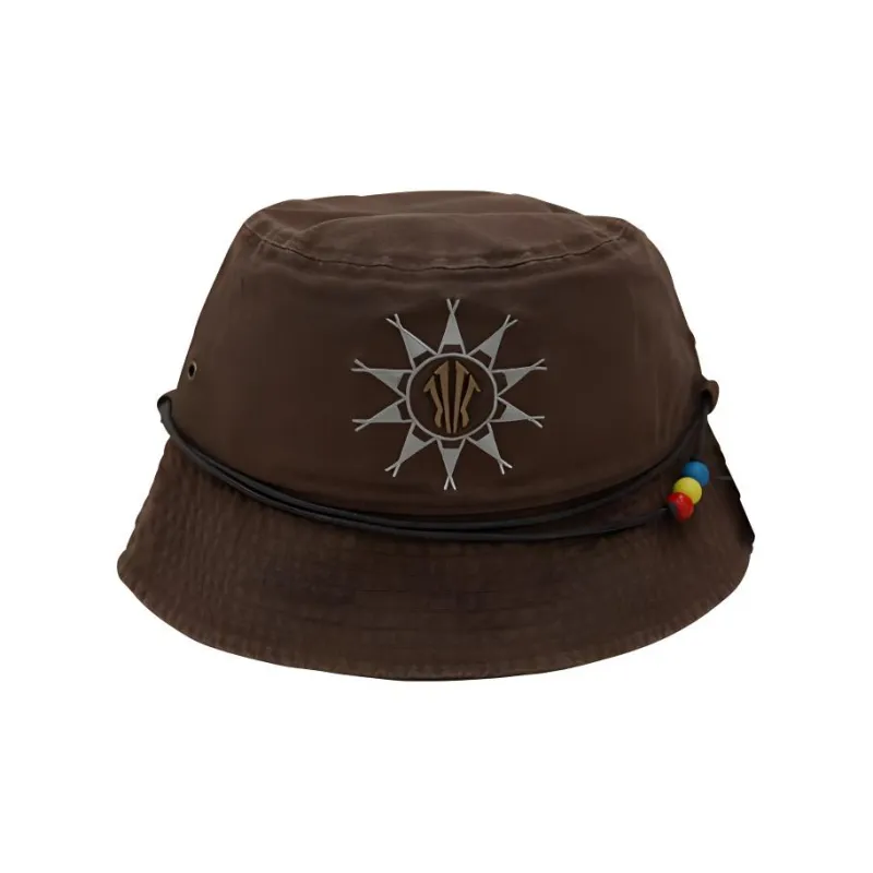 Anta Irving Series Enzyme Wash Bucket Hats Unisex Chestnut Brown-0