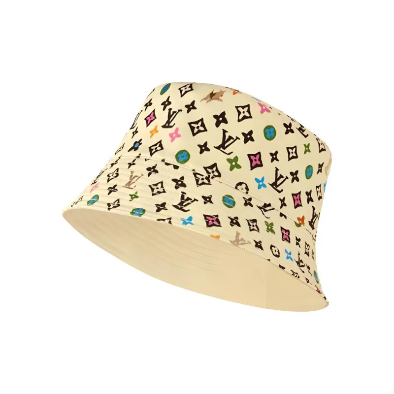 LOUIS VUITTON Cotton Bucket Hats Women's Yellow-1