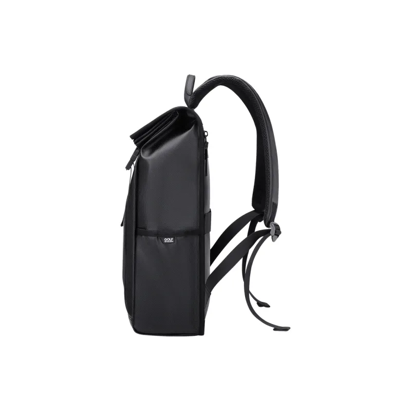GOLF Fabric Students Backpack Tubas Men's Cool Black-15