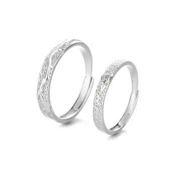 NIANNIANXI 999 Fine Silver Rings Unisex