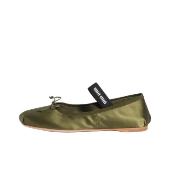 MIU MIU Casual Single Shoes Women's Green