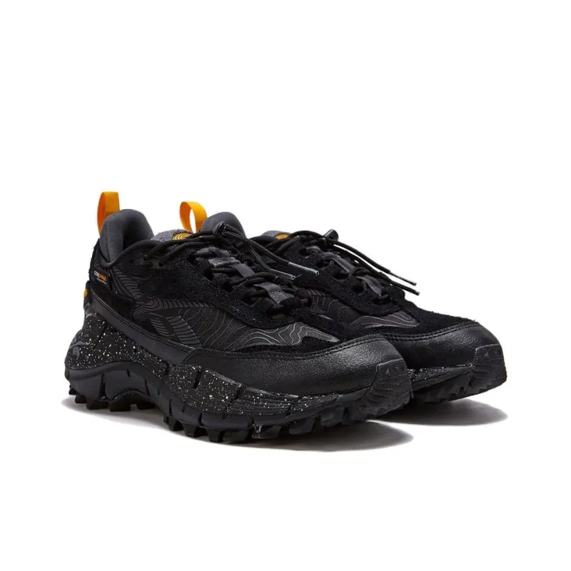 Reebok Anti Slip Wear Resistant Low Top Casual Running Shoes Men's Black-2