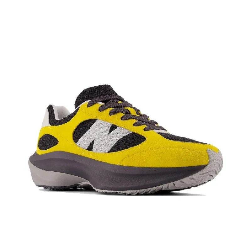 New Balance Wrpd Runner Cushioning, Wear Resistant Low Top Running Shoes Men's Yellow Black White-2