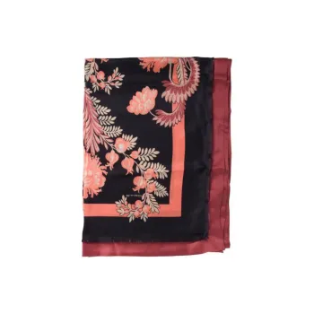 ETRO Floral Printed Finished Edge Scarf