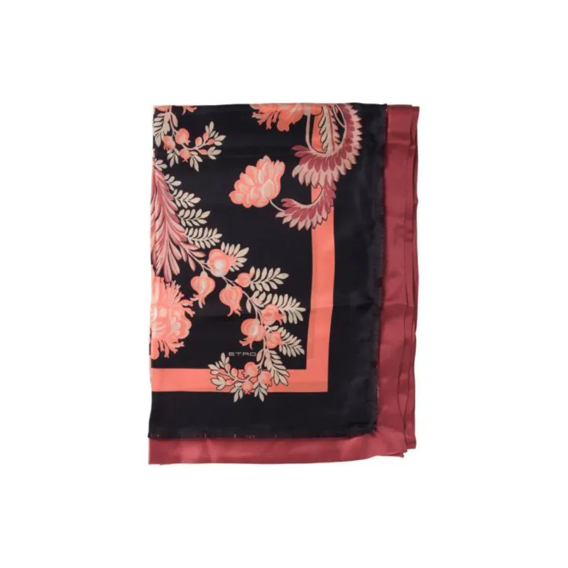 ETRO Floral Printed Finished Edge Scarf-0