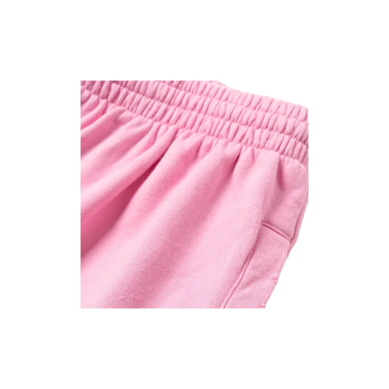 Balenciaga FW22 Sports Sweatpants Loose Fit Style Women's Pink-4