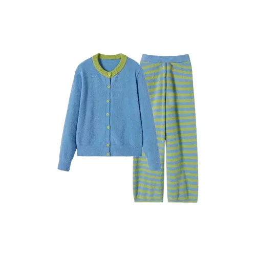 O'MESIK Pajama Set Women's Blue