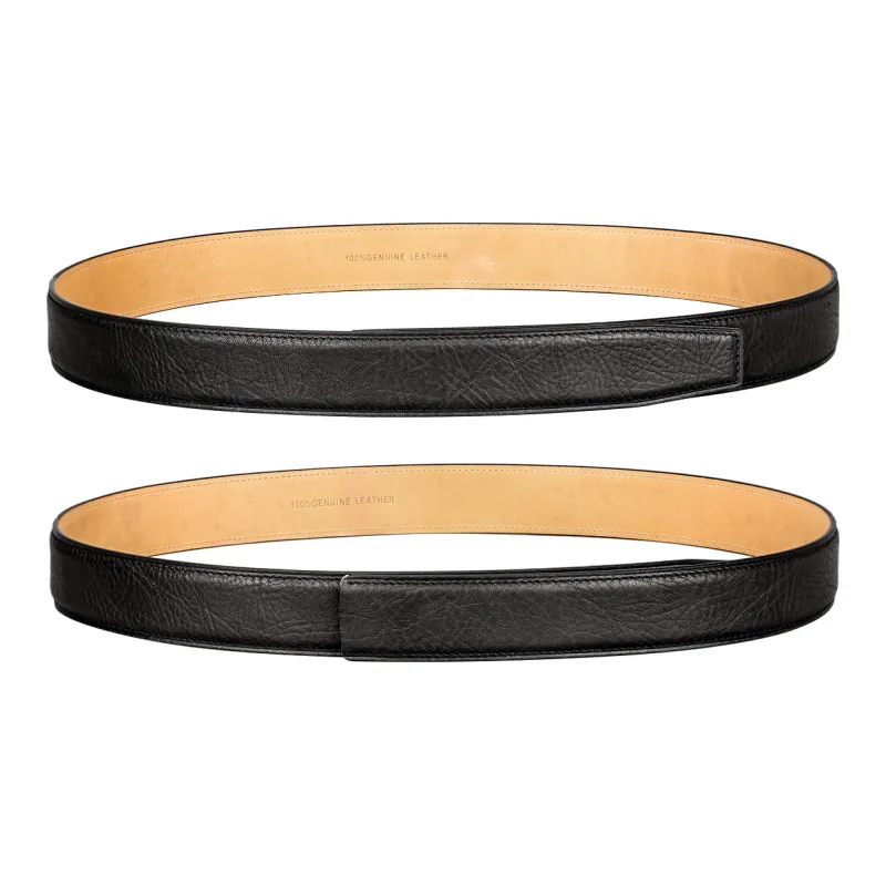 CATELLES Textured Horse Leather Headless Belt Men's 3.4cm/3.8cm-8