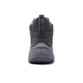 Skechers Anti Slip Wear Resistant Mid Top Casual Shoes Women's Charcoal Gray-2