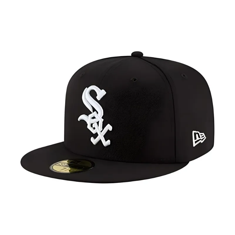 New Era Retro On Field Chicago White Sox Game 59Fifty Fitted Hat-0