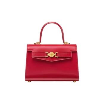 FANSIZHE Medusa '95 Calfskin Handbag Small Size Women's Red