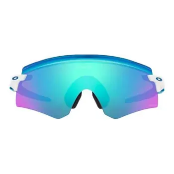Oakley Plastic Rectangular Sunglasses Men's White