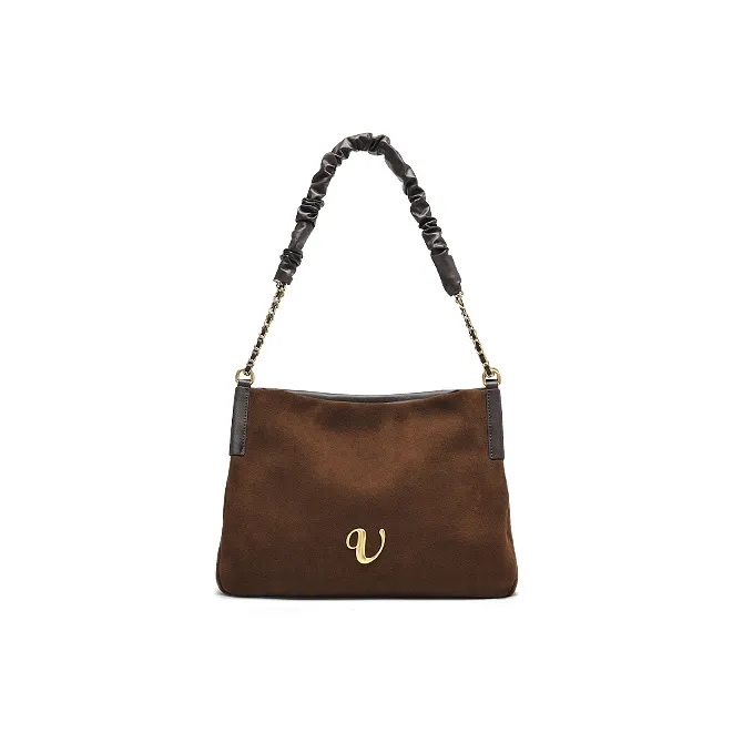 VALUNCICA EUROPHAM Cow Leather Tote Bag, Shopping Bag, Commute Bag, Underarm Bag, Shoulder Bag Regular Women's Caramel-0