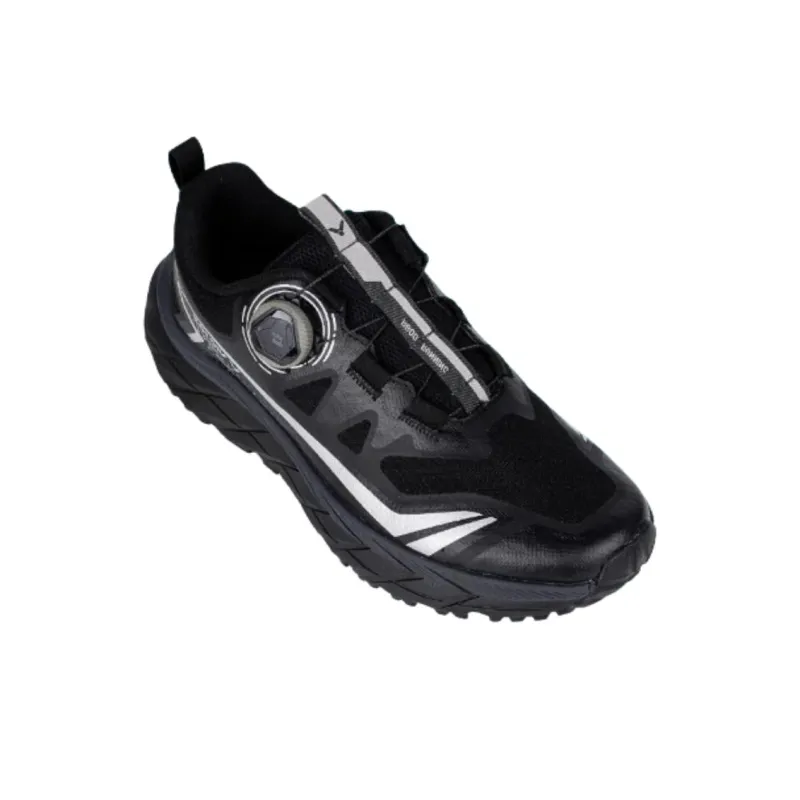 VICTOR Cushioned Slip Resistant Low Top Badminton Shoes Unisex Black-3