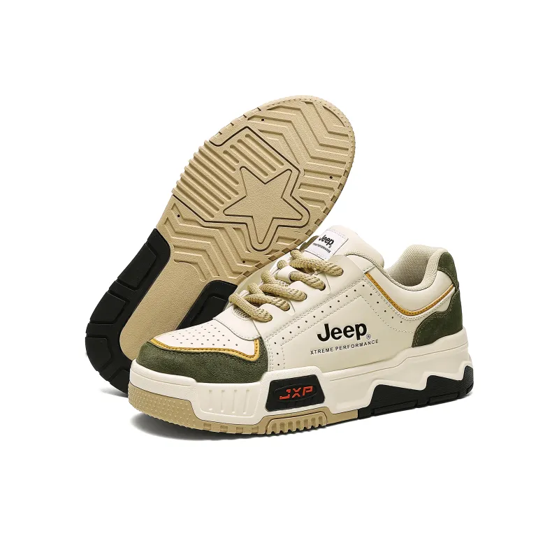 Jeep Low Top Skateboard Shoes Men's-2