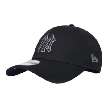 New Era Cotton Baseball Caps Unisex Black