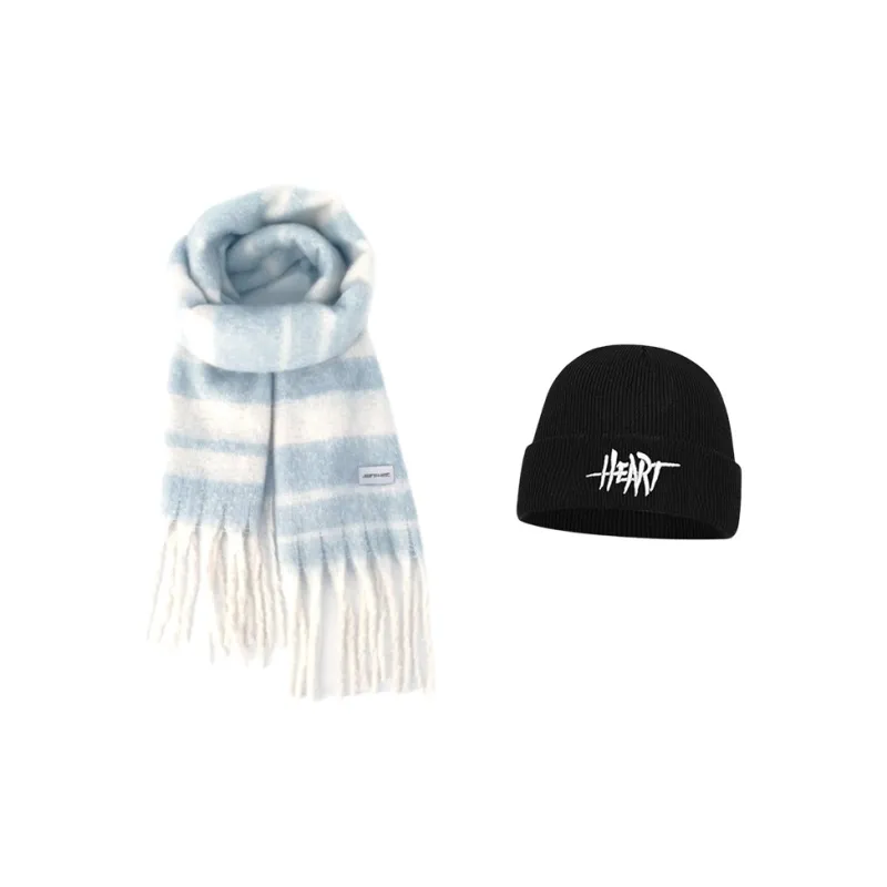 JEANSWEST Polyester Knit Scarves Unisex-17