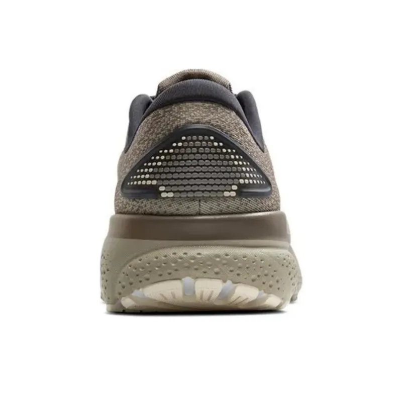 Brooks Anti-Slip Wear-Resistant Low-Top Running Shoes Men's Taupe Gray-3