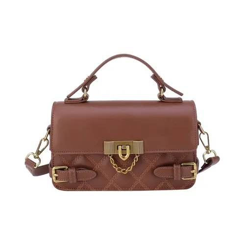 Yalu PU Shoulder Bag Crossbody Bag Handbag Regular Women's Brown/Coffee/Black/Ecru
