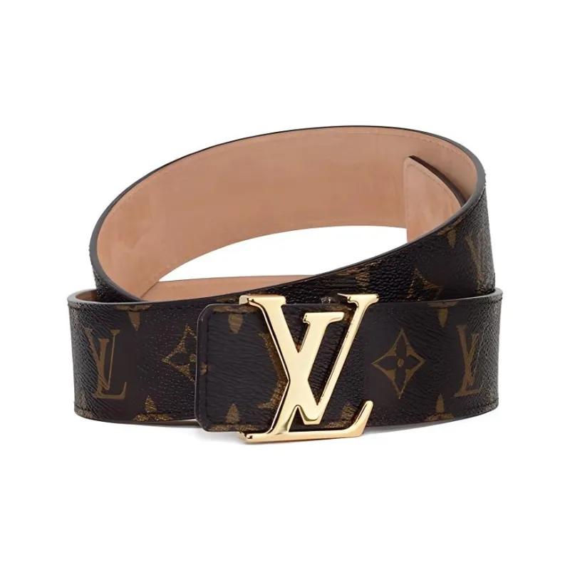 LOUIS VUITTON Belt Initiales Monogram 1.5W-2