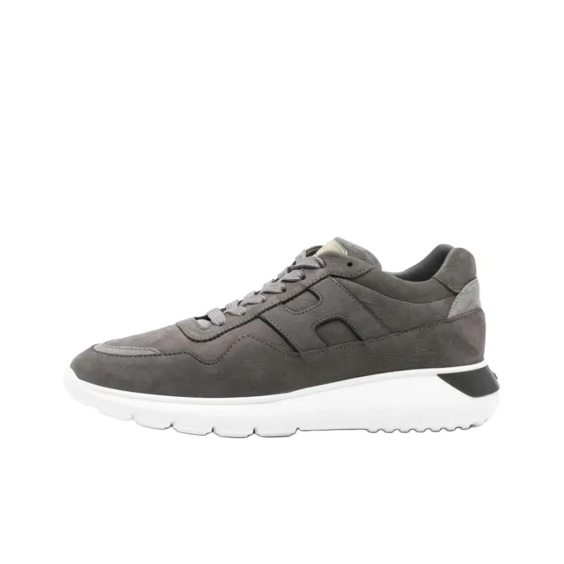 HOGAN Logo patch Suede Sneakers-0