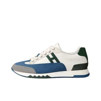 HERMES Trail Low Top Casual Shoes Men's Blue