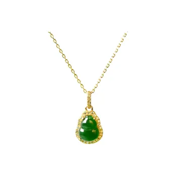 Tokai Family Ice Glutinous Jadeite Necklaces Unisex