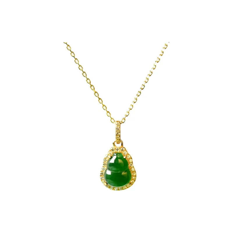 Tokai Family Ice Glutinous Jadeite Necklaces Unisex-0