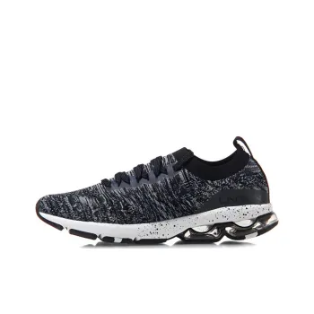 LiNing Half Air Cushion Running Shoes Women's Black Gray