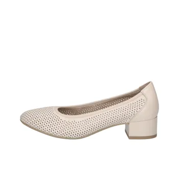 CAPRICE Anuschka Chunky Heel High Heels 4cm Women's Beige