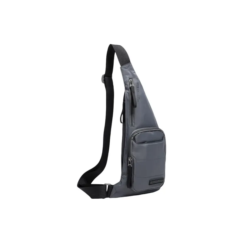 Volunteer Oxford Sling Bag Men's Black/Gray/Green-3