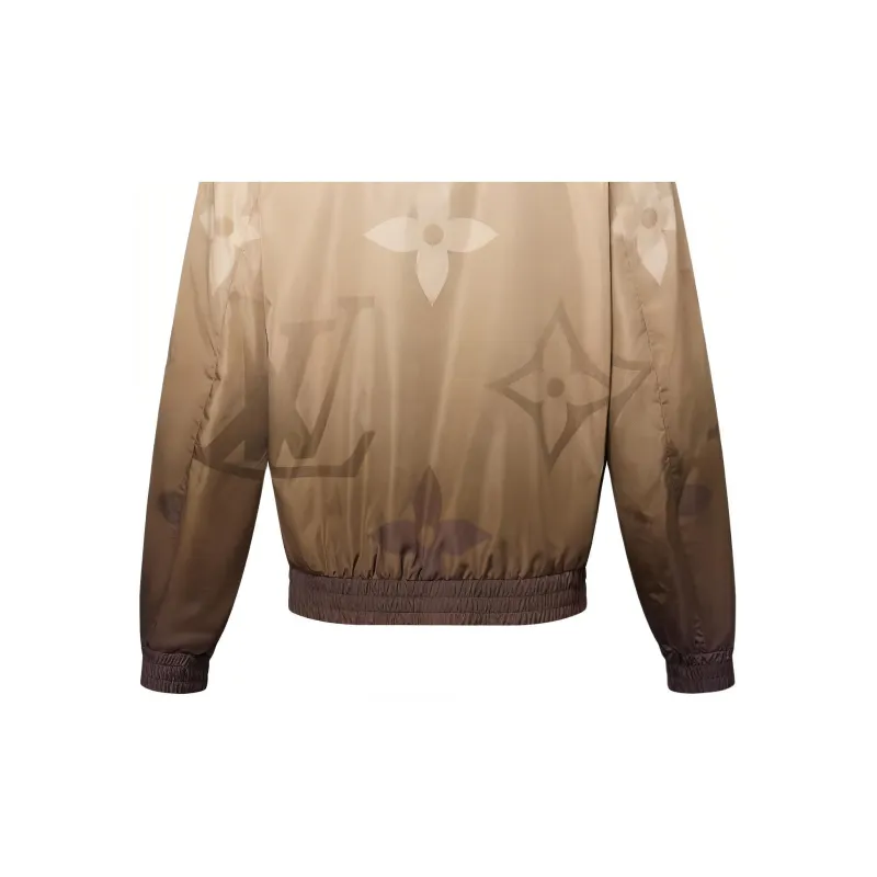 LOUIS VUITTON Monogram Printed Light Nylon Windbreaker-3