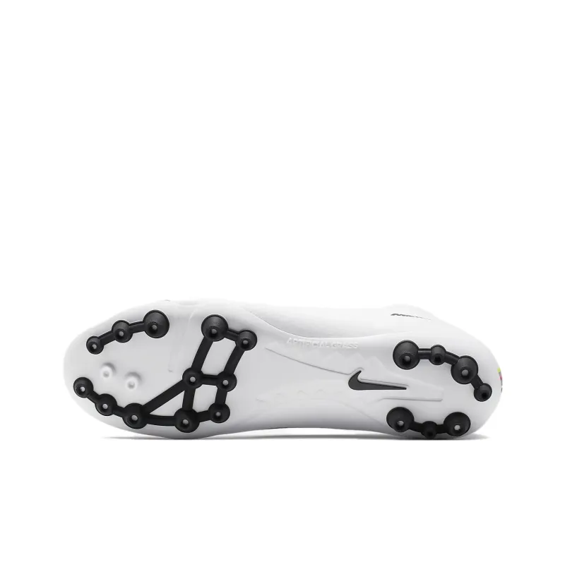 Nike AG Artificial Ground Wear resistant And Lightweight Soccer Shoes Unisex White-3
