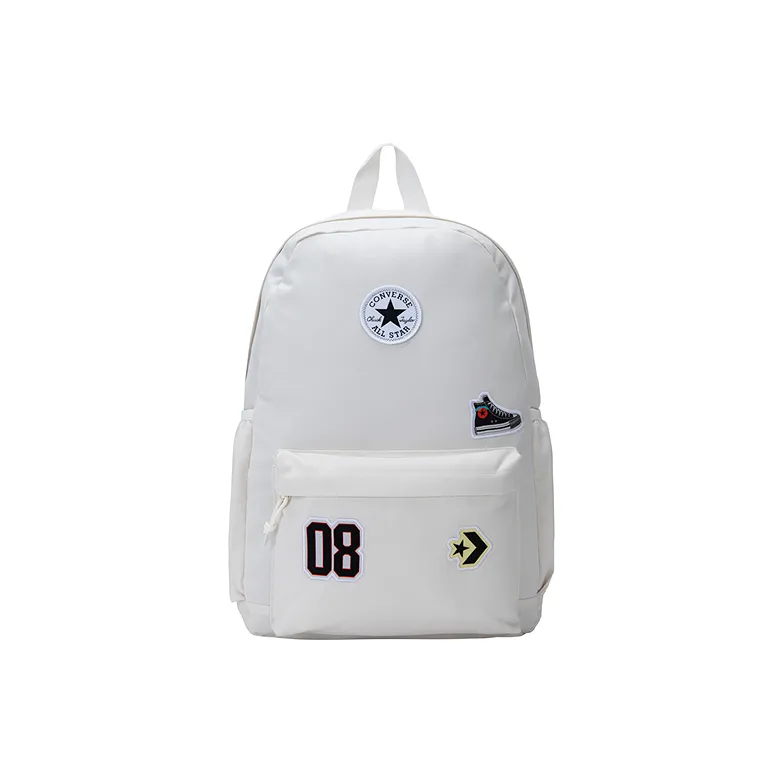 Converse Polyester Backpack Classical Style White-0