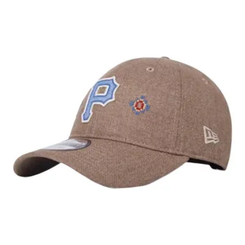 New Era Wool Baseball Caps Unisex Khaki