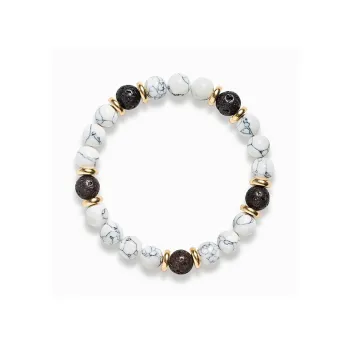Baozhi Map Stone Bracelets Unisex