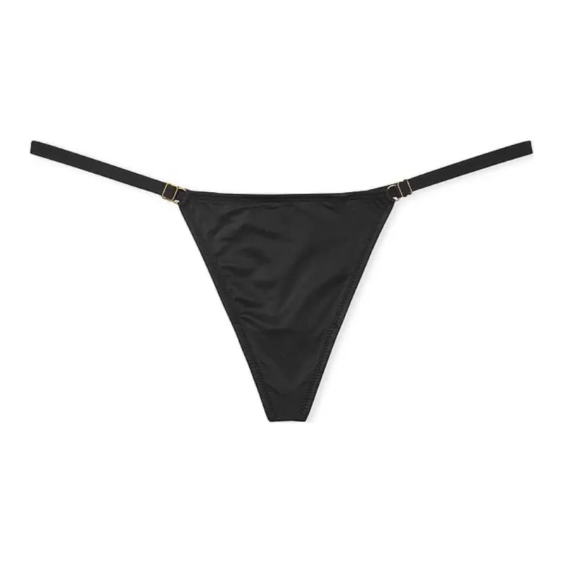 Victoria's Secret 24 Big Show Collection VERY SEXY Underpants Women's 1 Pack Black-0