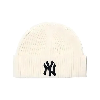 MLB Acrylic Beanies Unisex Beige
