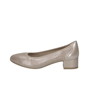 CAPRICE Anuschka Chunky Heel High Heels 4cm Women's Gold