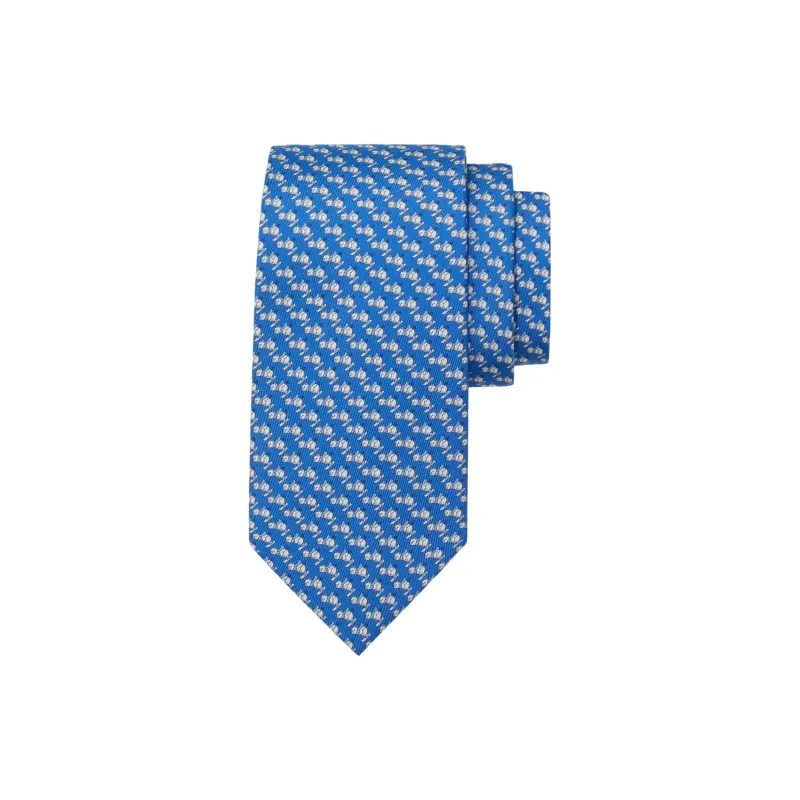 Ferragamo Tennis Print Tie-1