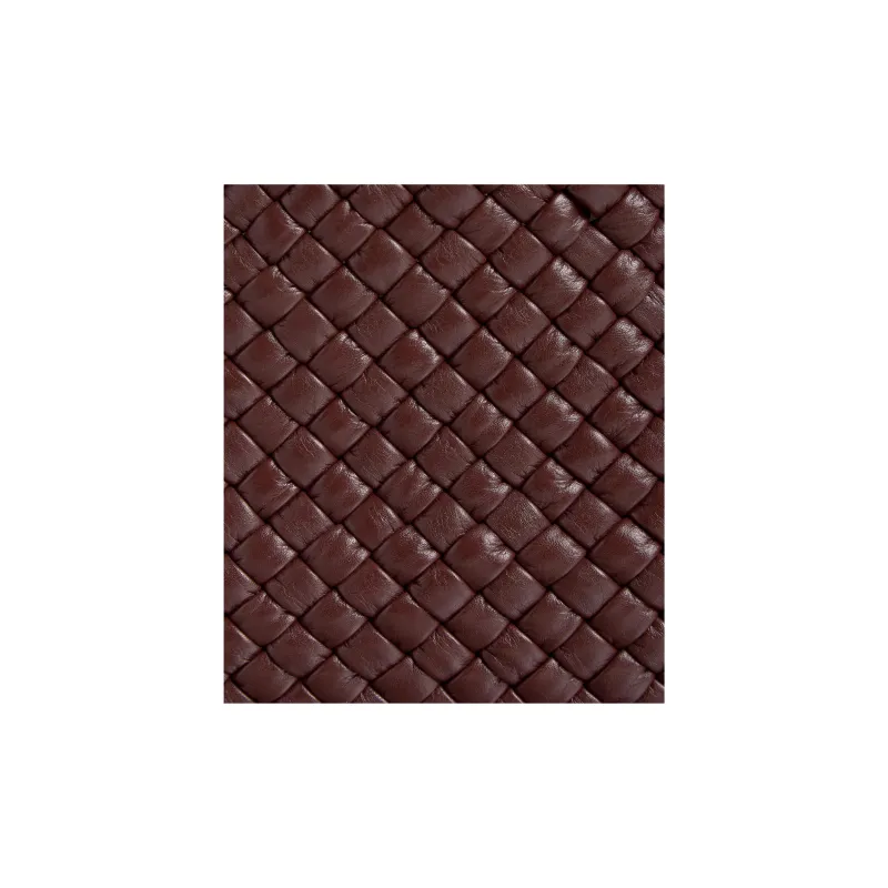 Bottega Veneta Sheepskin Shoulder Bag, Crossbody Bag, Handbag Trumpets Women's Madder Brown-4