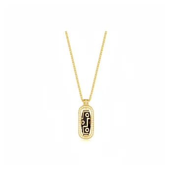 Fengyun Pavilion 925 Sterling Silver Necklaces Women's