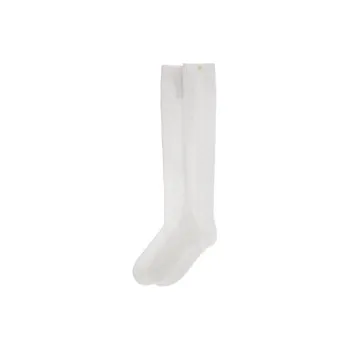 Valentino Logo Plaque Long Socks