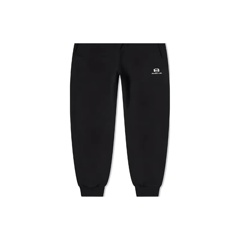 Balenciaga Knitted Sweatpants Regular Fit Men's Black-5