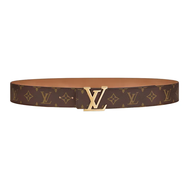 LOUIS VUITTON Belt Initiales Monogram 1.5W-0