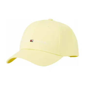 Tommy Hilfiger Organic Cotton Baseball Caps Kids' Yellow