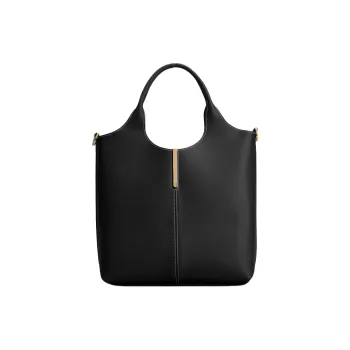 TOD'S Logo Engraved Small Shopper Bag